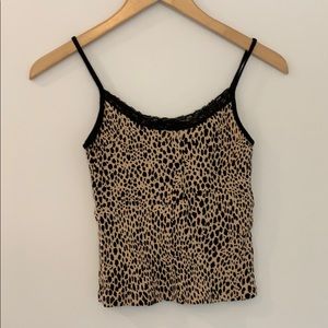 Brandy Melville Cheetah Tank